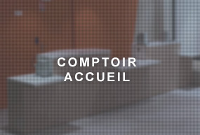comptoir accueil